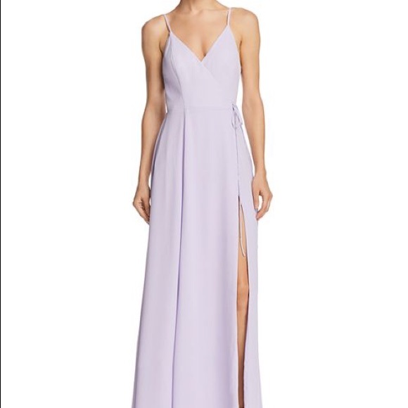 fame and partners wrap dress